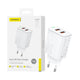 DUAL USB FAST CHARGER 2.4A FONENG EU63 BRANCO