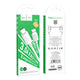 Cabo de carregamento Hoco X88 Gratificado 3A Tipo-C 1m Branco