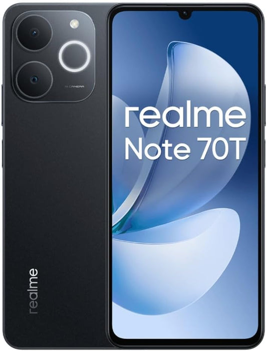 TELEMOVEL REALME NOTE 70T 4GB RAM / 128GB OBSIDIAN BLACK