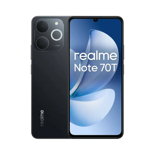 TELEMOVEL REALME NOTE 70T 4GB RAM / 128GB OBSIDIAN BLACK