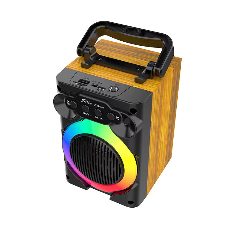 COLUNA SING-E ZQS-1368 SUPER BASS SPEAKER PRETO